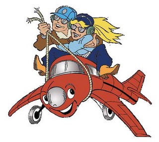 airplane cartoon